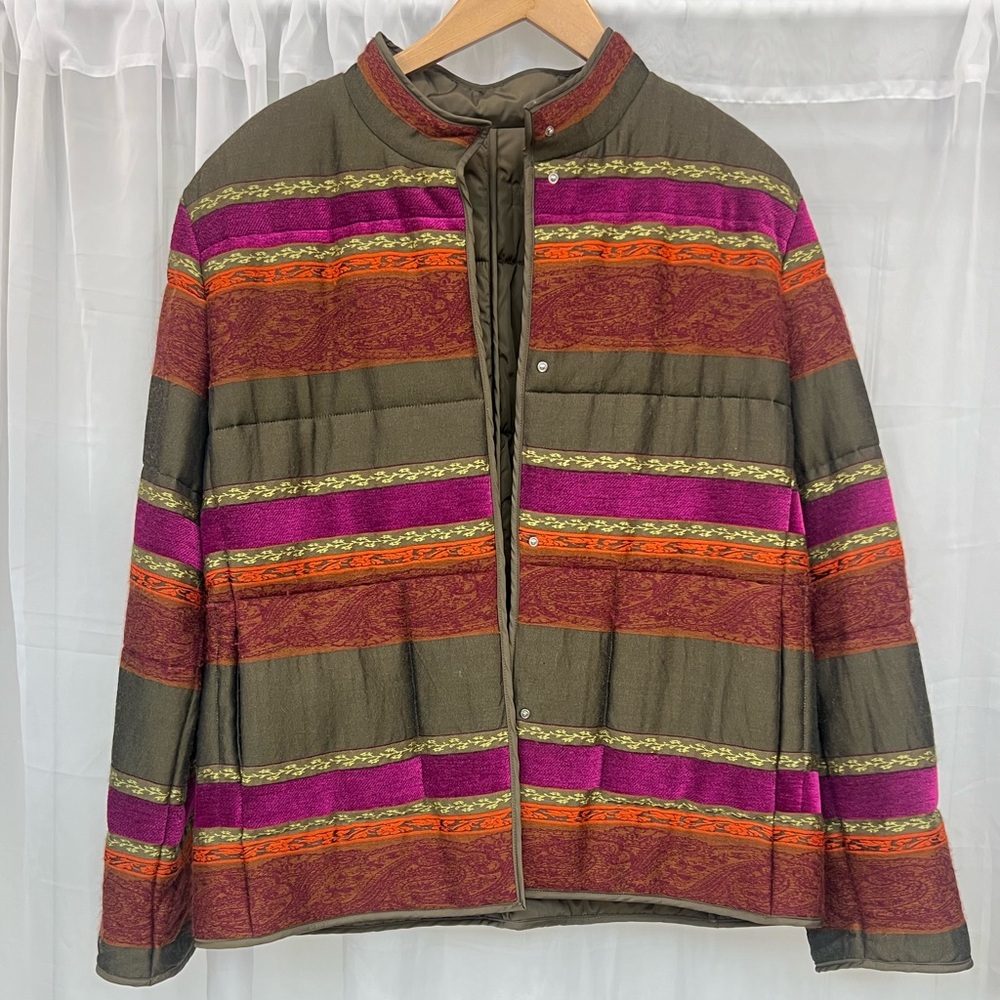 Reversible Vintage Bogner jacket sz 10